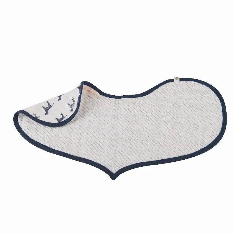 Fire Truck and Dalmatian Heart Bibs; Cotton Newcastle Classics
