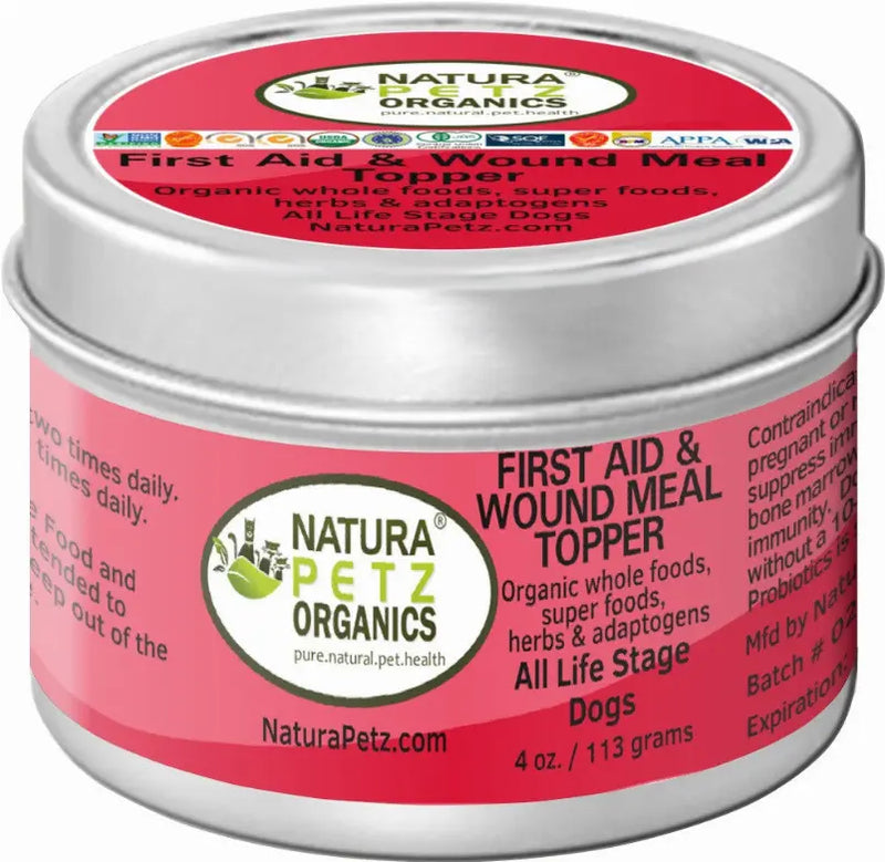 First Aid & Wound Meal Topper For Dogs And Cats*  - Internal And External First Aid Remedy* Organic Pet Systems