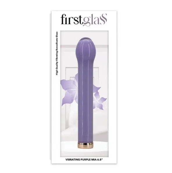 First Glass Vibe Mia Purple Eden Novelties