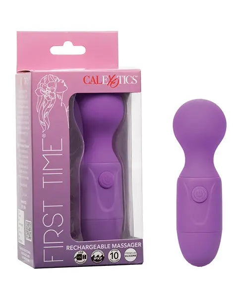 First Time Rechargeable Vibrator Massager California Exotic Novelties