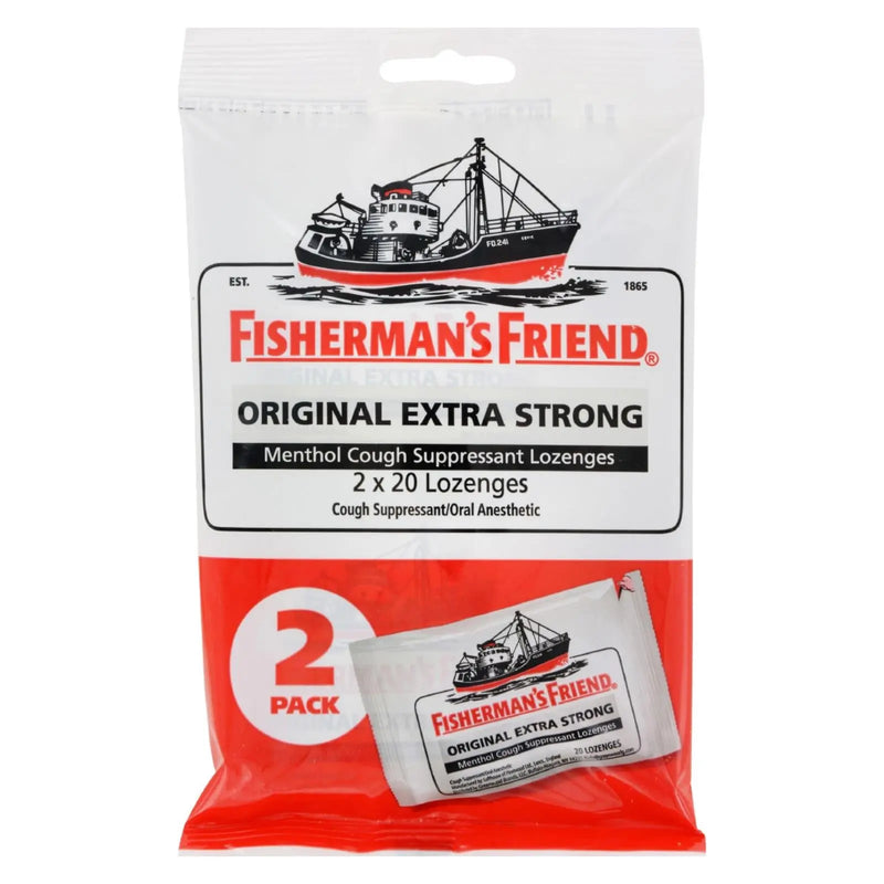 Fisherman's Friend Lozenges - Original Extra Strong - Dsp - 40 Ct - 1 Case Fisherman's Friend