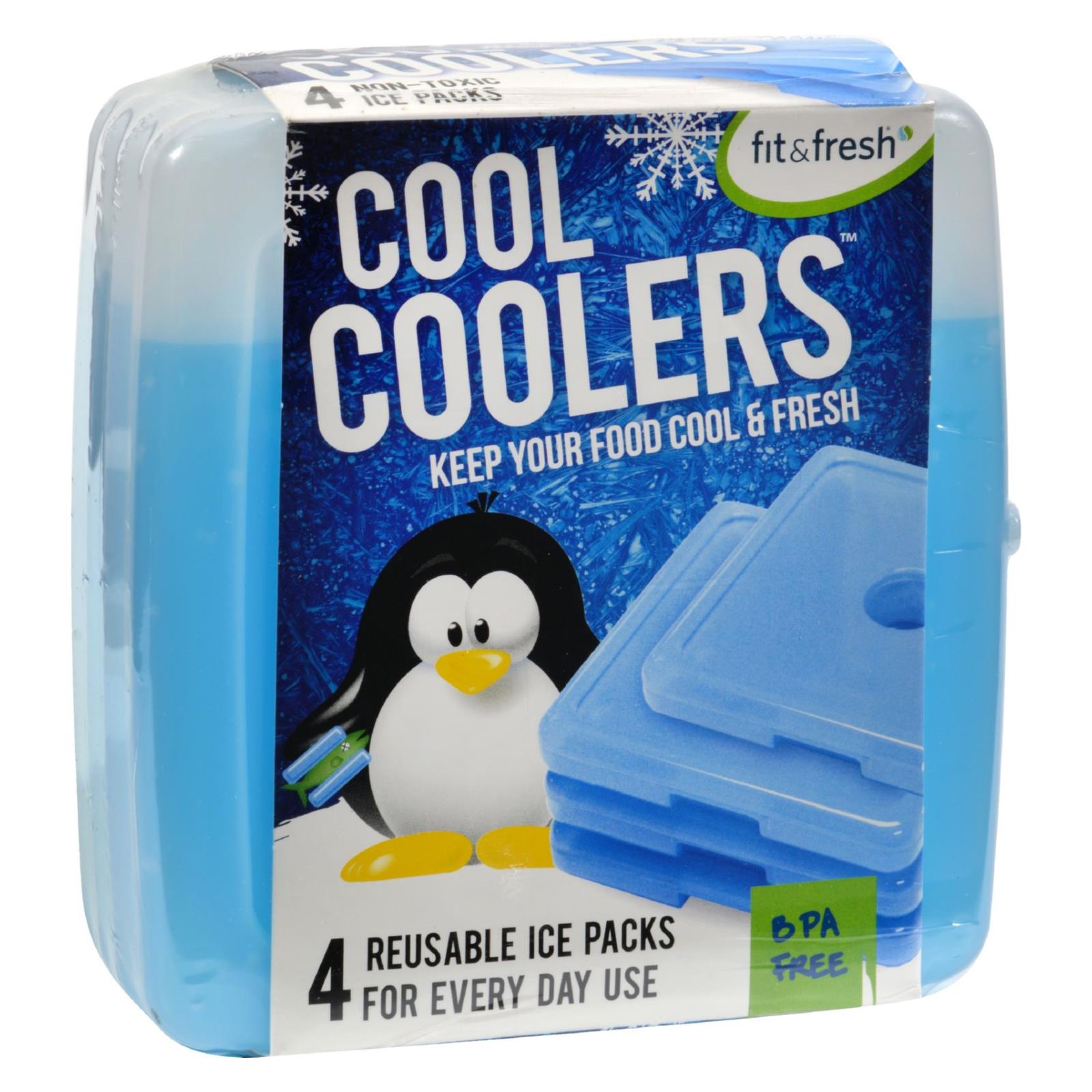 Fit And Fresh Kids Cool Coolers - 4 Packs Fit And Fresh
