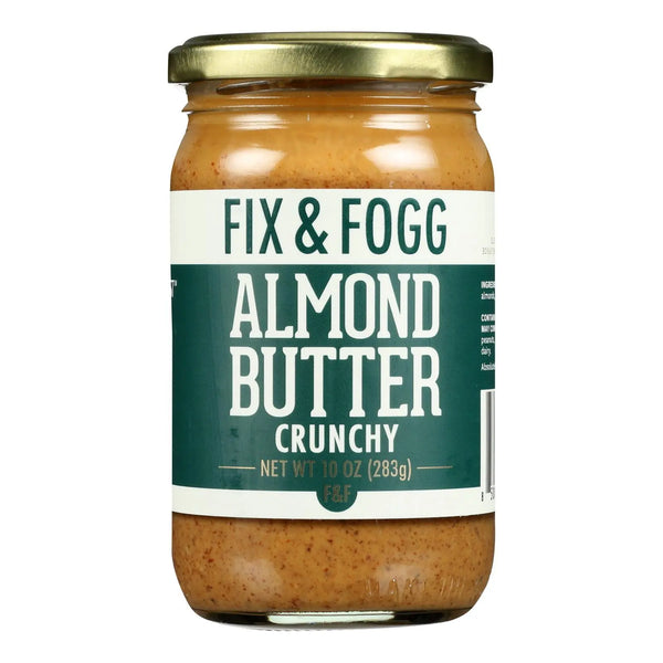 Fix & Fogg - Almond Butter Crunchy - Case Of 6-10 Oz Fix & Fogg