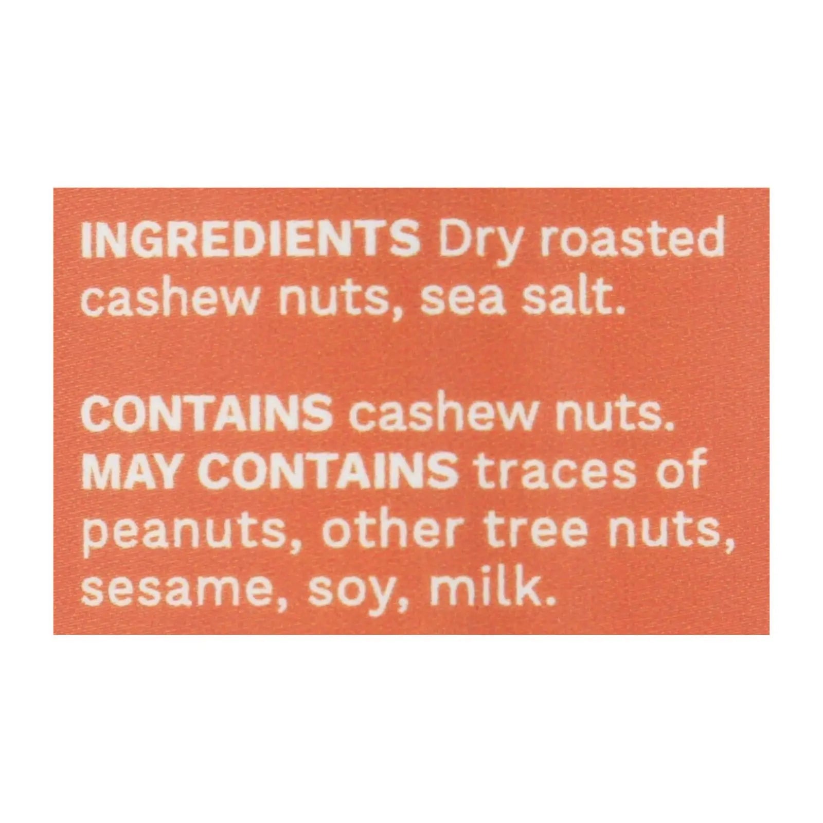 Fix & Fogg - Cashew Butter Creamy - Case Of 6-10 Oz Fix & Fogg