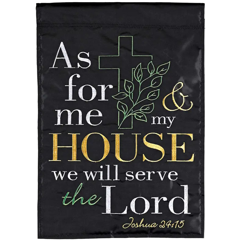 Flag As For Me And My House 13x18 Dicksons Inc