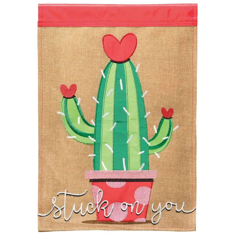 Flag Cactus Stuck On You Polyester Dicksons Inc