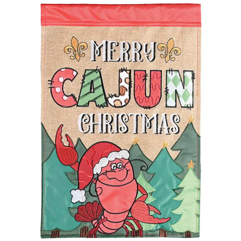 Flag Crawfish Merry Cajun Christmas Dicksons Inc