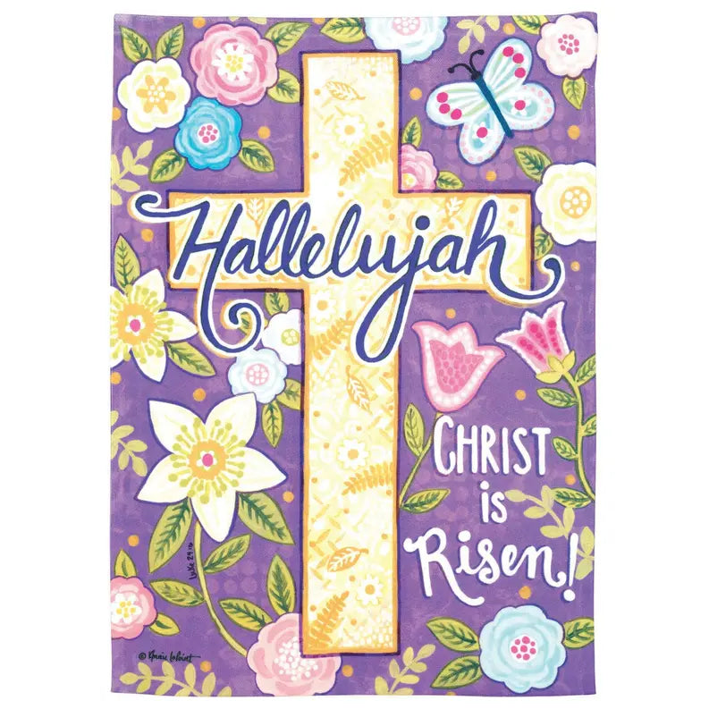 Flag Cross Christ Is Risen Dicksons Inc