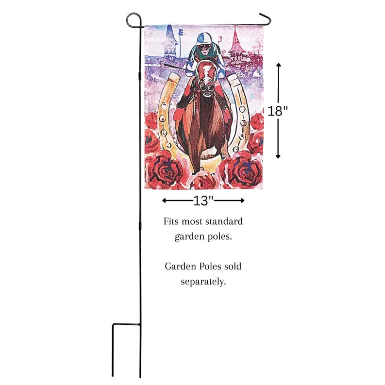 Flag Derby Time 13x18 Dicksons Inc
