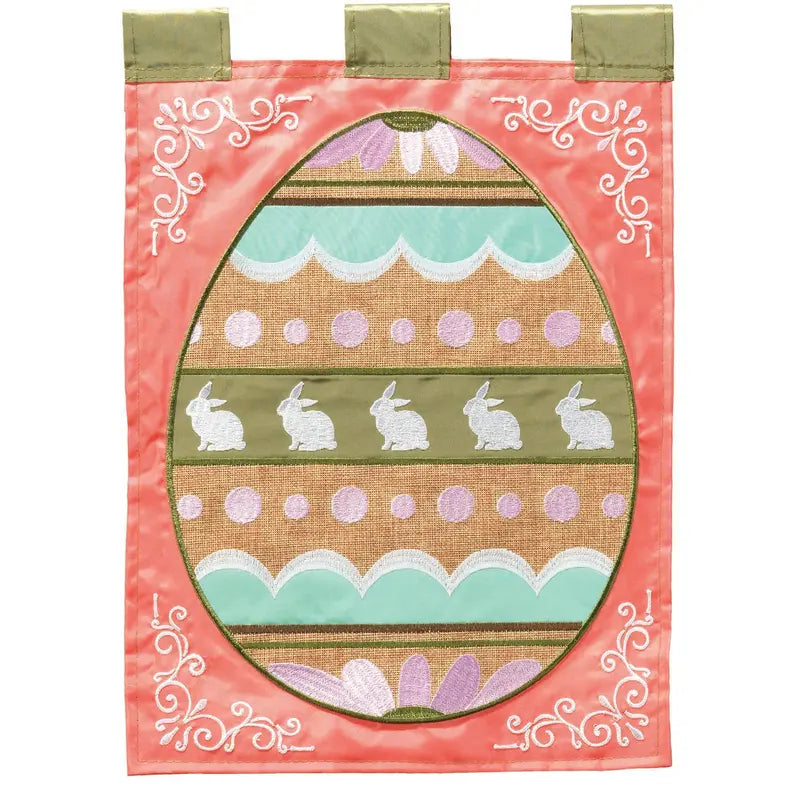 Flag Easter Egg Burlap Polyester Dicksons Inc
