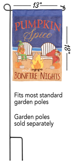 Flag Fall Beach Bonfire Polyester Dicksons Inc