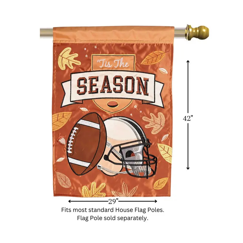 Flag Football Tis The Season 29x42 Dicksons Inc