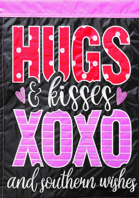 Flag Hugs Kisses Southern Dicksons Inc