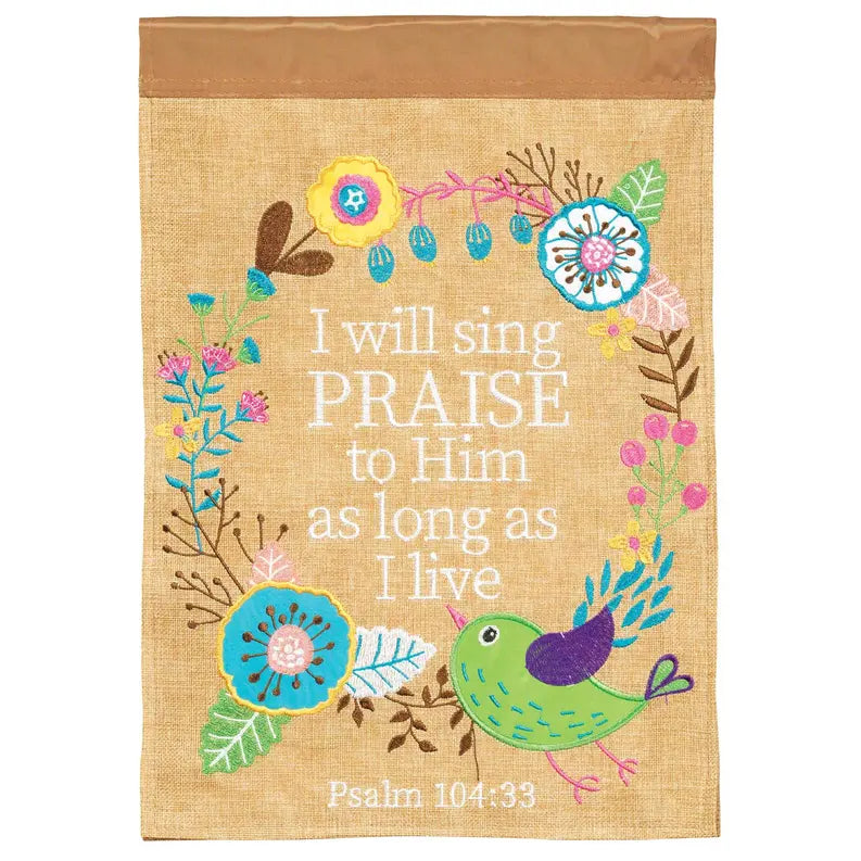 Flag I Will Sing Praise To Him Dicksons Inc