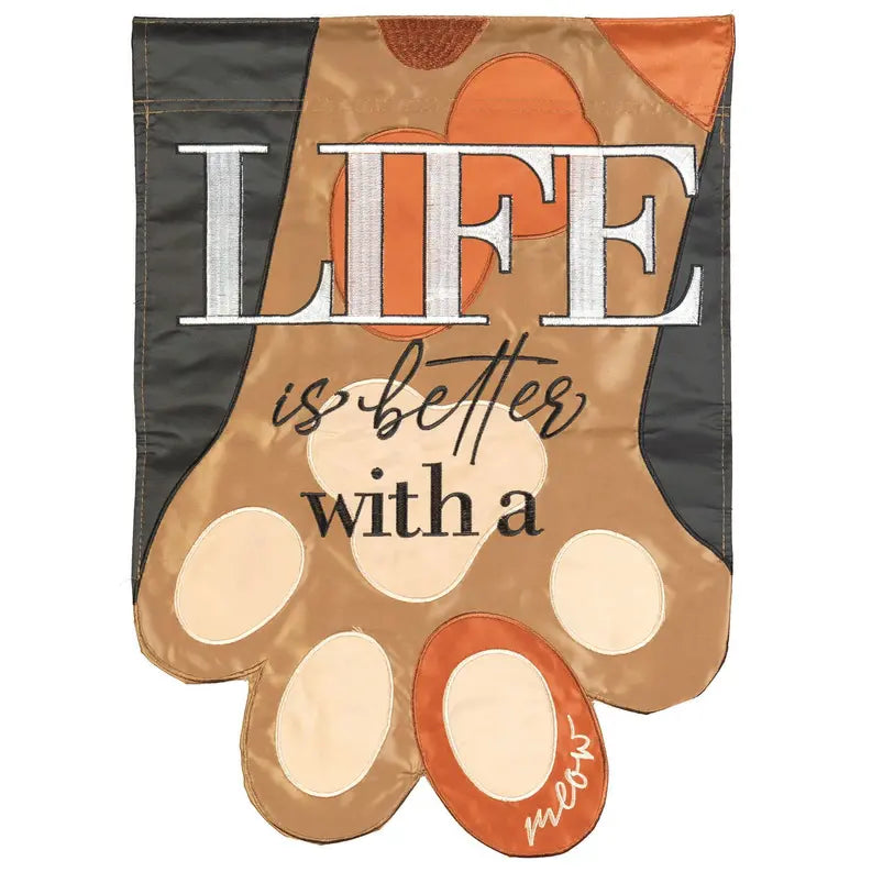 Flag Life Is Better With A Cat Dicksons Inc