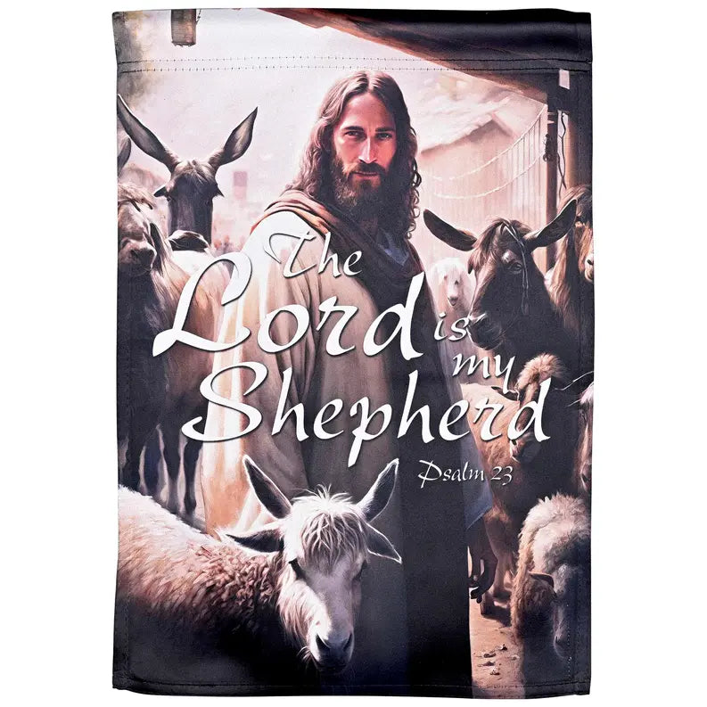 Flag Lord Is My Shepherd Print 13x18 Dicksons Inc