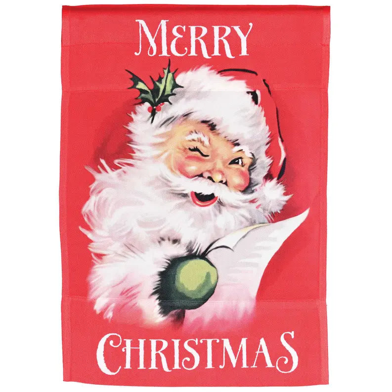 Flag Merry Christmas Santa 30x44 Dicksons Inc
