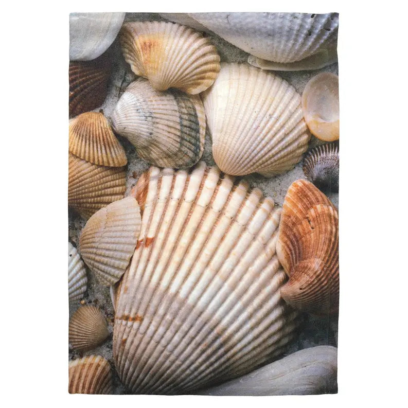 Flag Print Sea Shells Polyester Dicksons Inc