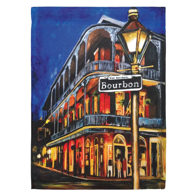 Flag Print Street Car W/Bourbon Dicksons Inc