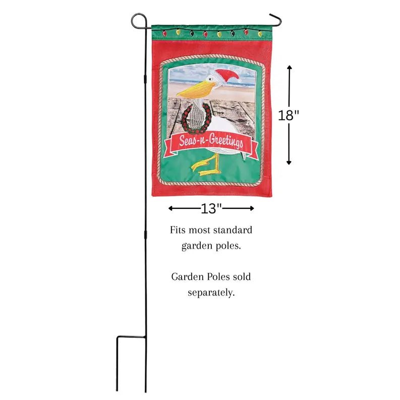 Flag Seas And Greetings Pelican 13x18 Dicksons Inc