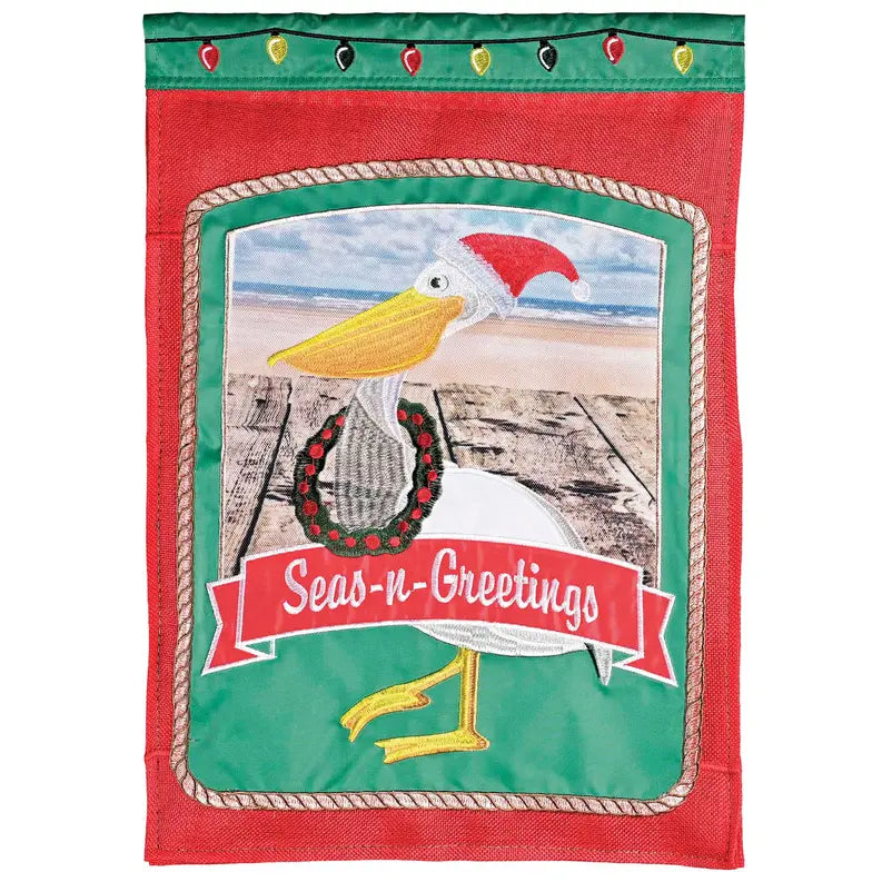 Flag Seas And Greetings Pelican 13x18 Dicksons Inc