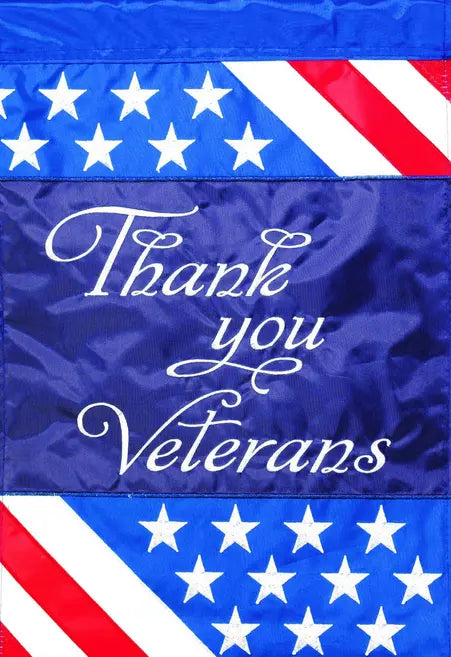 Flag Thank You Veterans Polyester Dicksons Inc