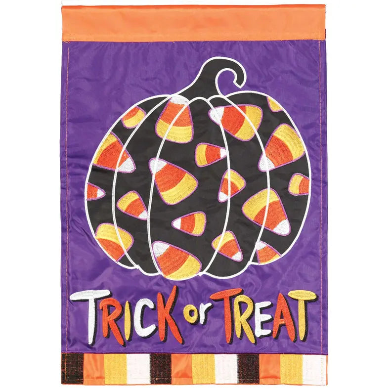 Flag Trick Or Treat Candy Corn 29x42 Dicksons Inc
