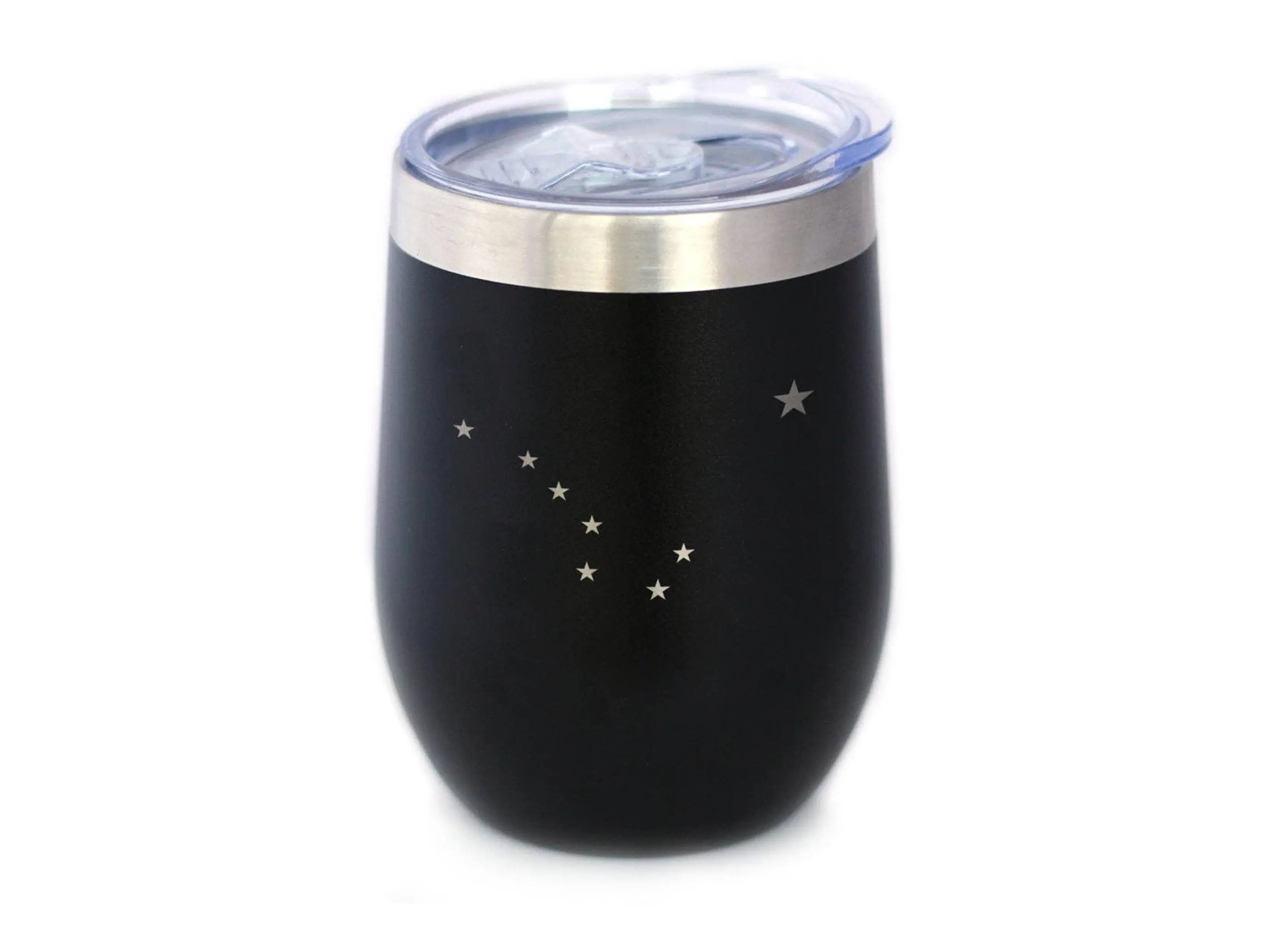 Flag of Alaska Insulated Wine Tumbler - Alaskan Gifts Bevvee