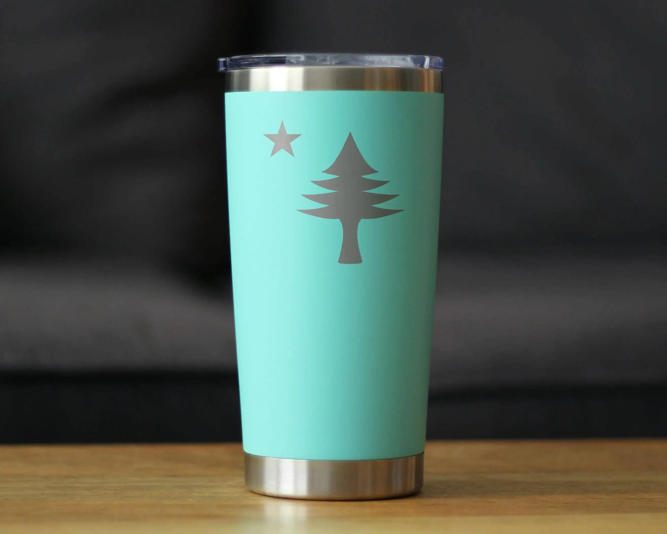 Flag of Maine Insulated Travel Tumbler - Mainers Gifts Bevvee