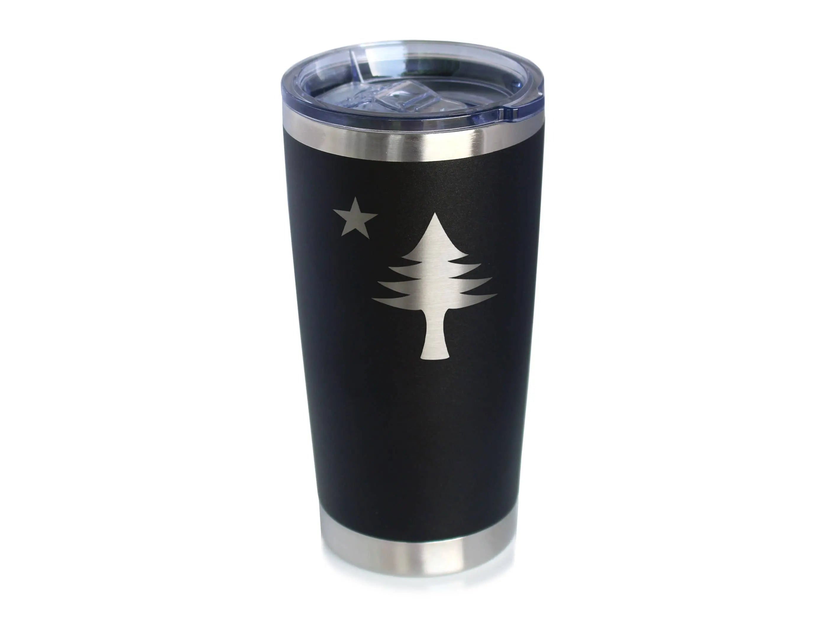 Flag of Maine Insulated Travel Tumbler - Mainers Gifts Bevvee