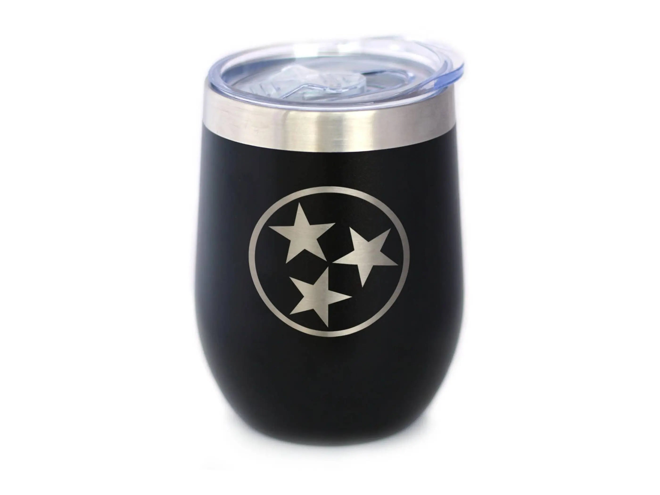 Flag of Tennessee Insulated Wine Tumbler - Tennesseans Gifts Bevvee