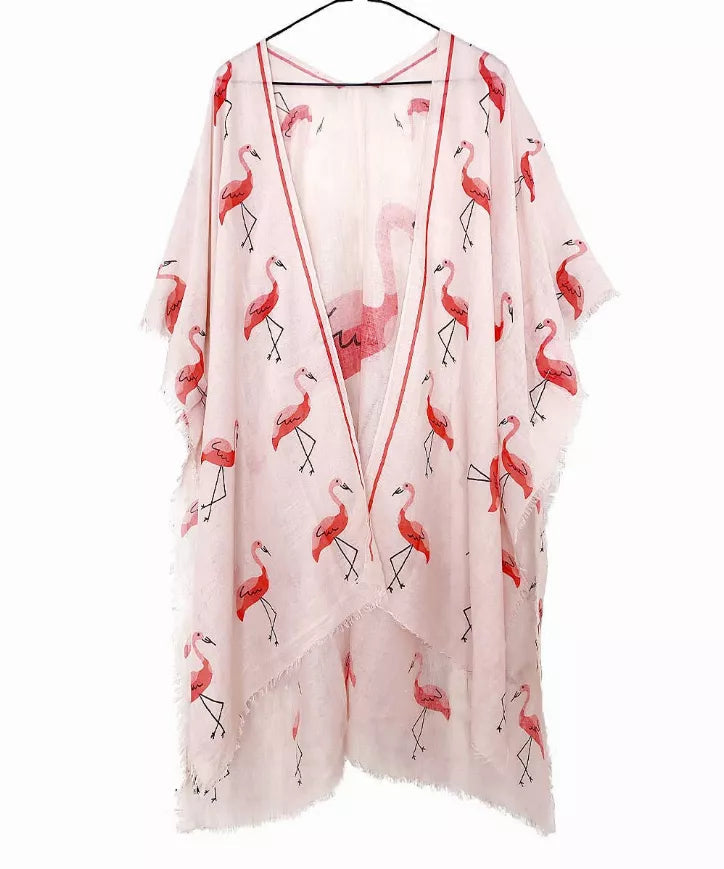 Flamingo Kimono JC Sunny Fashion