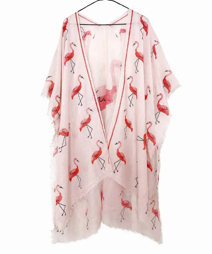 Flamingo Kimono JC Sunny Fashion