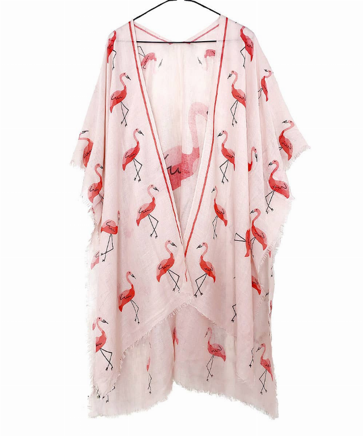 Flamingo Kimono JC Sunny Fashion