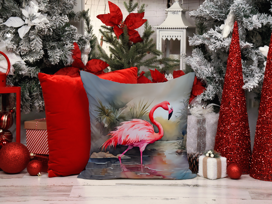 Flamingo Pair of Pot Holders Caroline's Treasures