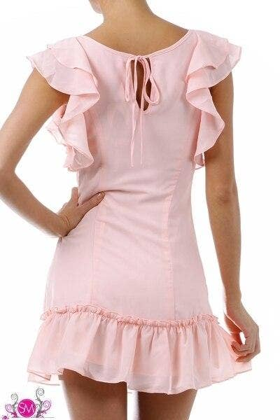 Flawless Baby Pink Dress SurelyMine