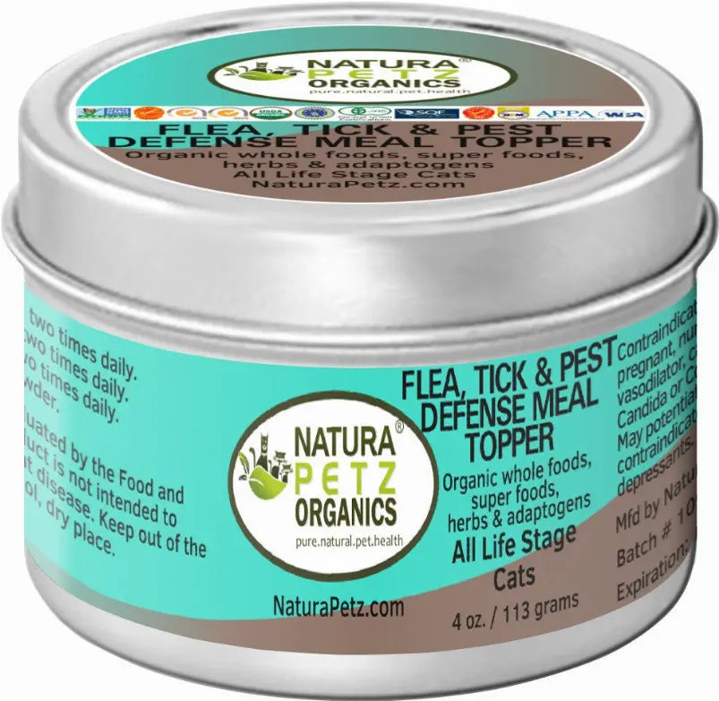 Flea, Tick & Pest Defense Meal Topper* - Flavored Meal Topper For Dogs And Cats* Organic Pet Systems