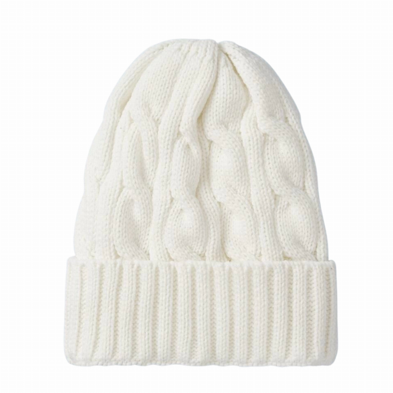 Fleece Lined Cable Knit Beanie Cocus Pocus