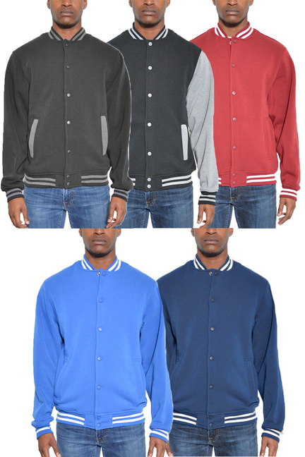 Fleece Varsity Jacket WEIV