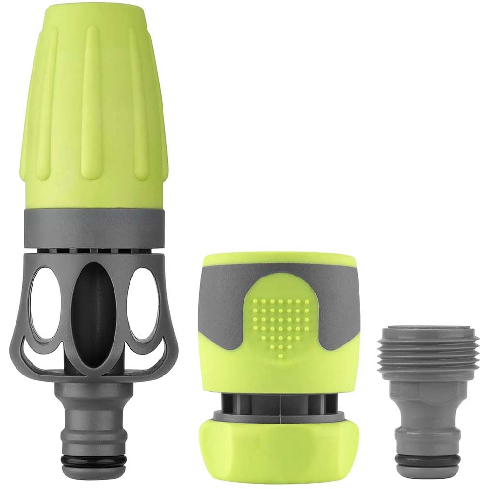 Flexzilla Garden Hose Nozzle Kit 3 Pc Bulk FLEXZILLA