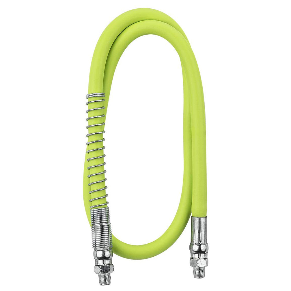 Flexzilla Grease Hose With Spring Guard 3/16" X 36" With 1/8" Mnpt Ends FLEXZILLA