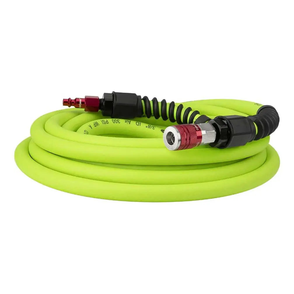 Flexzilla Heavy Duty Lightweight Air Hose 3/8" X 25' With Colorconnex Coupler And Plug - (red) Ty FLEXZILLA