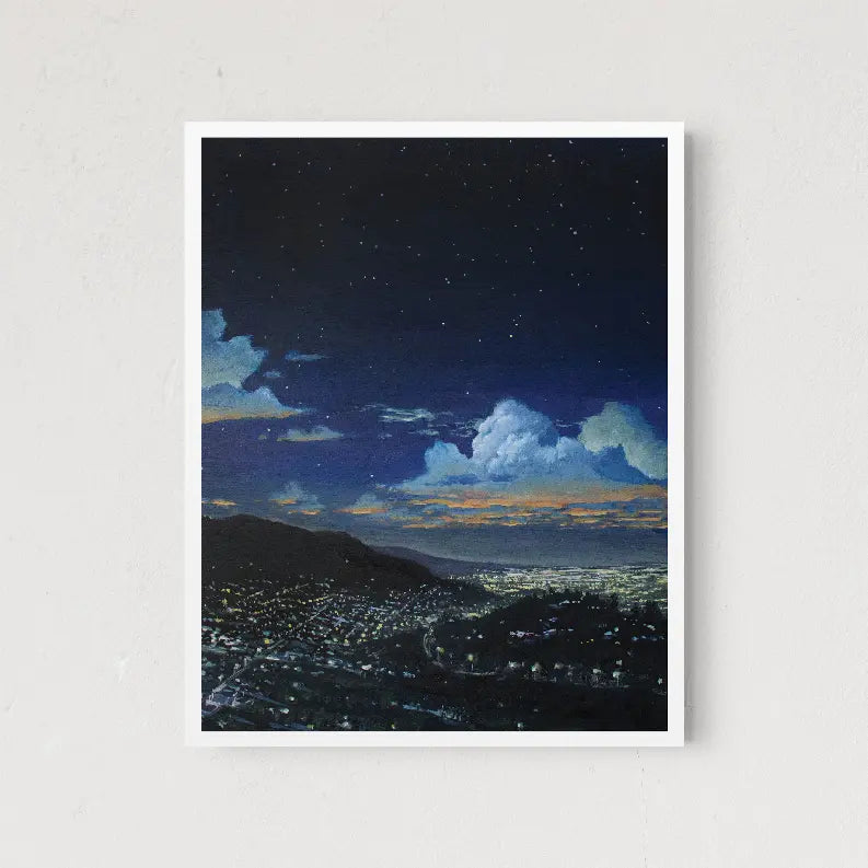 Flint Canyon Trail Toward Pasadena The Crafted Prints