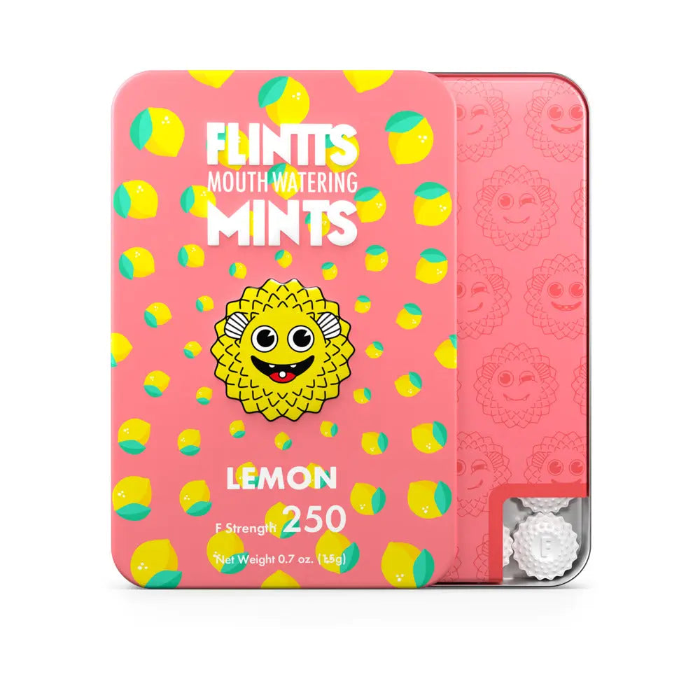 Flintts Mints Lemon F Strength 250 Flintts Mints