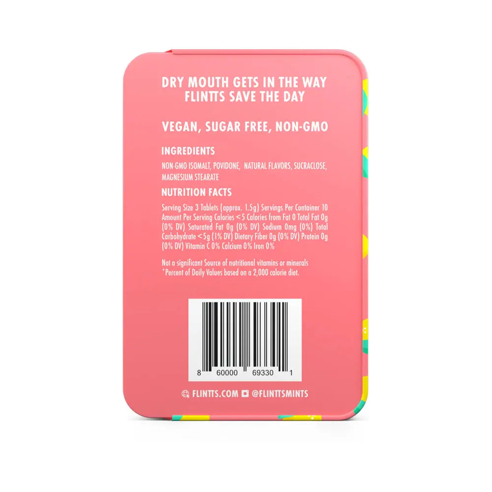 Flintts Mints Lemon F Strength 250 Flintts Mints