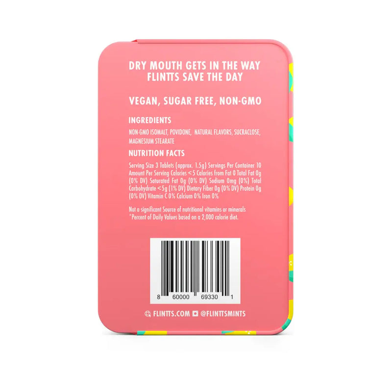 Flintts Mints Lemon F Strength 250 Flintts Mints