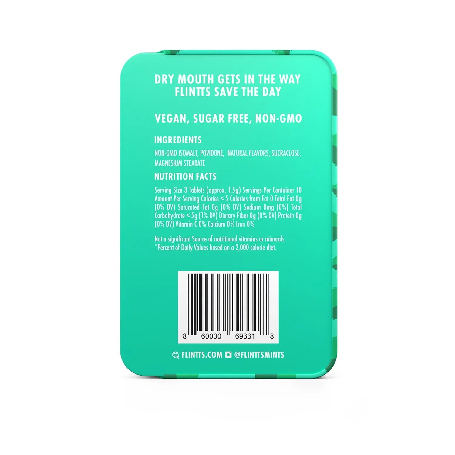 Flintts Mouth Watering Mints Mint - F-Strength 200 Flintts Mints