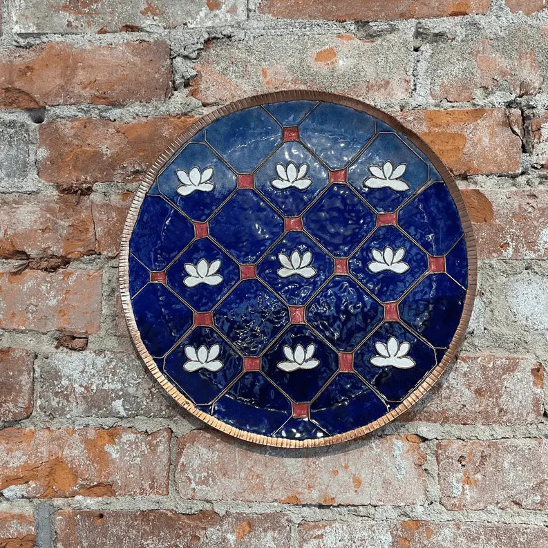 Floral Copper Plate Bit of Meraki