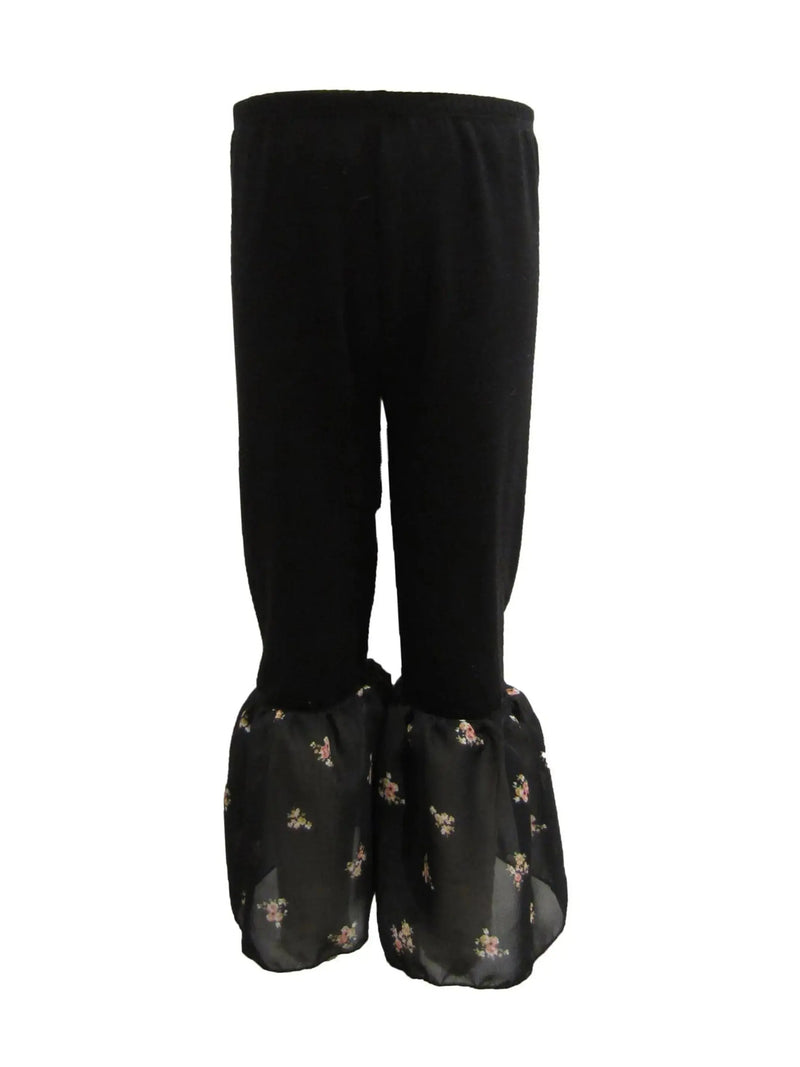 Floral Flare Pants Little Mass