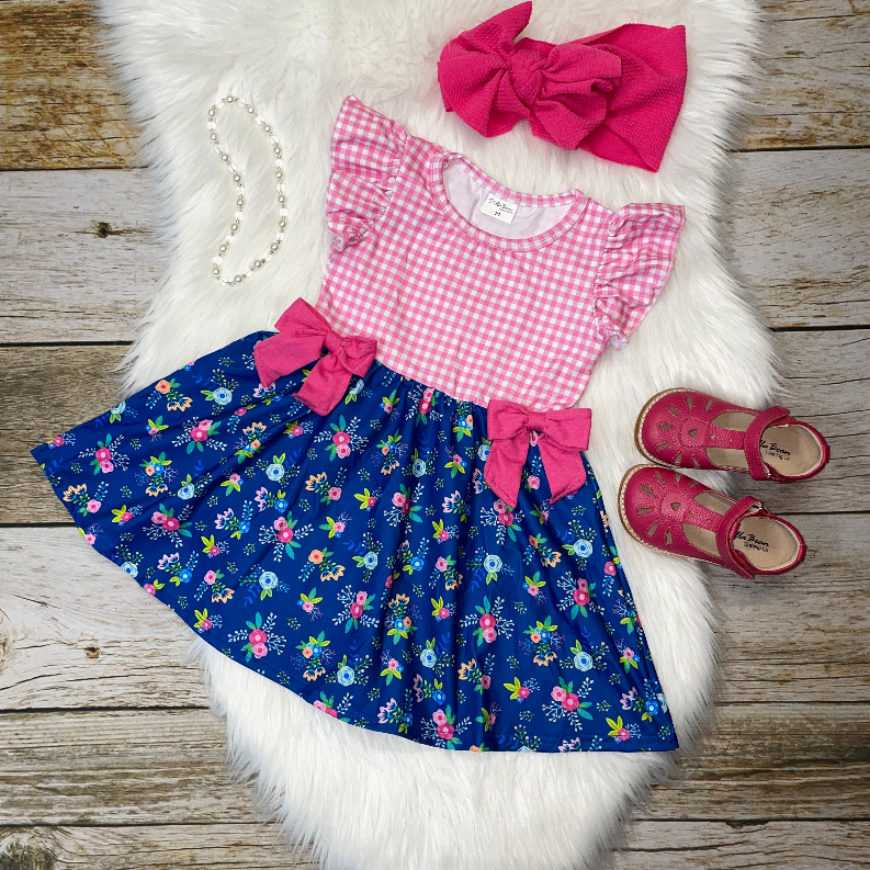Floral Mid-Twirl Dress Stella Bean Clothing